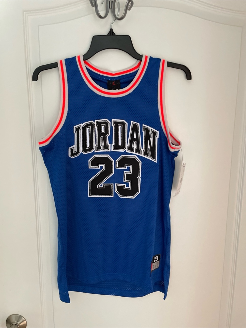 NWT MICHAEL JORDAN #23 Jersey Youth SIZE: M (12-13 Years) Nike Jumpman Rare